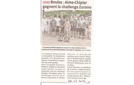 Challenges ZURANO -GARCIA