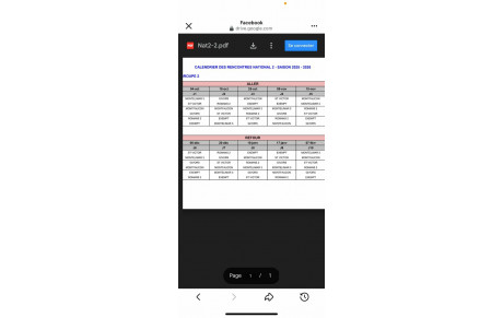 Clubs sportifs Saison 2025 - 2026